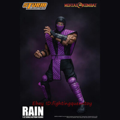 Storm Collectibles モータルコンバット1/12 Rain Storm Toys Mortal Kombat Rain Purple Color Ver. 1/12 Action Figure