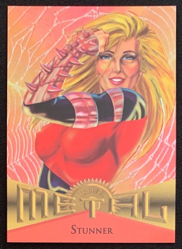 1995 FLEER MARVEL METAL CARDS BLASTER RED / GOLD BASE CARD SINGLES YOU CHOOSE - Picture 119 of 163