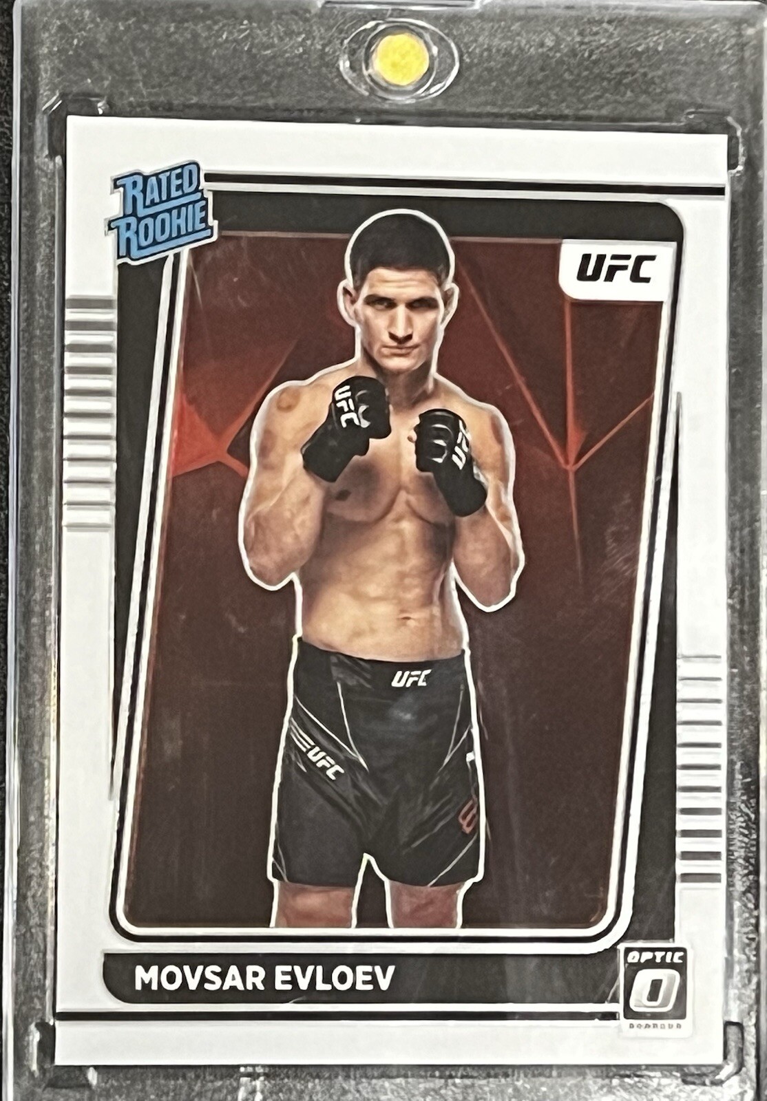 2022 Panini Donruss Optic UFC - Rated Rookie #112 Movsar Evloev (RC)