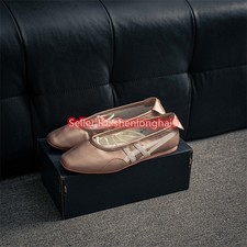 2026 Onitsuka Tiger GYMNARINA Rose Gold Mary Jane Ballet Flats 1182A754-700