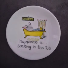 1980 Dianne Spector Thumb-Buddies Soap Dish Trinket Catch-All Little Creatures