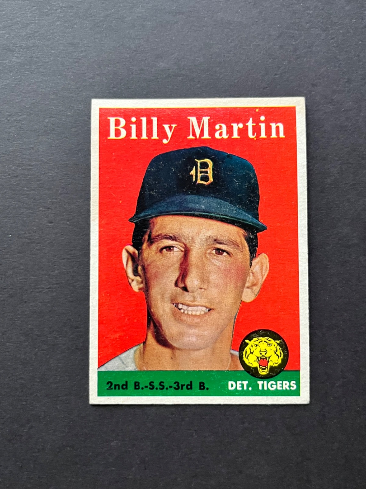 Billy Martin #271 Baseball Cards 1958 Topps trading card — raw and PSA graded price guide