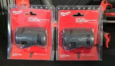 LOT OF 2 Milwaukee 49-16-2485 M12 FUEL 1/4" Right Angle Die Grinder Rubber Boot