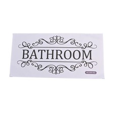 Bathroom Door Sign Lanel Sticker Decorative Sticker For Bathroom Toilet
