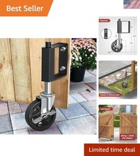 Heavy Duty Gate Caster, Spring Loaded Gate Wheel, Swivel Caster Wheels for Wo...