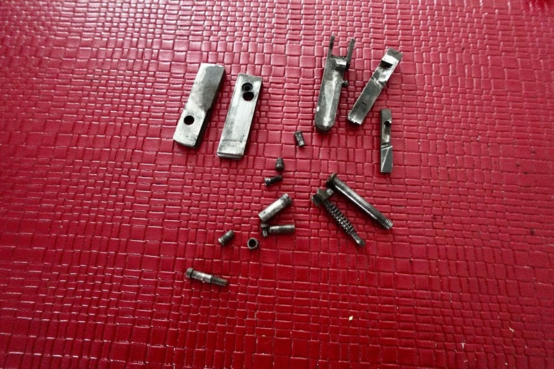 Original Winchester 1892 Receiver Parts & Screws--LOT