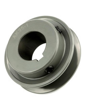 2AK251 Double Groove V Belt Sheave Pulley 2.5” OD 1” Bore Cast Iron A3L4L AX Hub