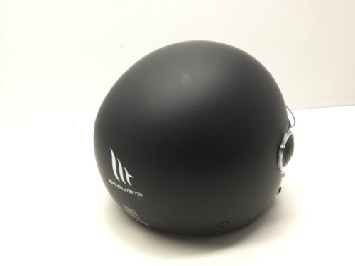 CASCO SOLID MATT BLACK NERO OPACO STREET TAGLIA S MT HELMETS - Imagen 2 de 5