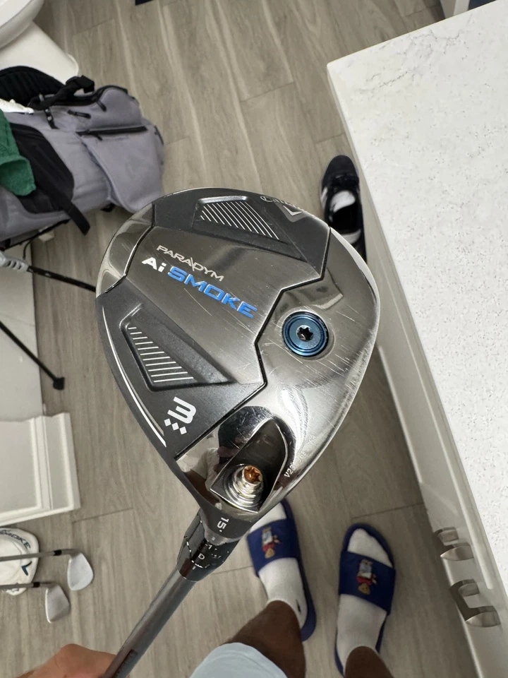 Callaway AI Smoke Triple Diamond 3 Wood XStiff Tour Ad - Image 3 of 4