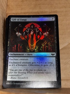 Gift of Fangs Innistrad: Crimson Vow Foil