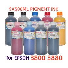 9X500ML Premium Pigment refill ink for Stylus Pro 3880 3800 Printer
