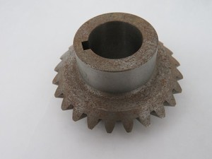 Boston L115Y Miter Gear 1-1/8" Bore 24T 8DP 3"PD 1.75"HD 0.64"FW RUST USED
