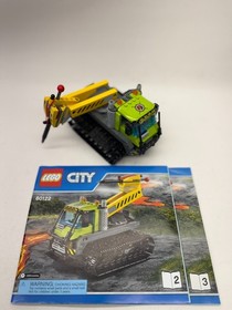 LEGO City Volcano Crawler 60122  w/ instruc & minifigs