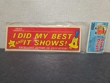 Vintage 1991 Teacher's Friend Publications  STICKER STRIPS Pack Of 13 TF2013
