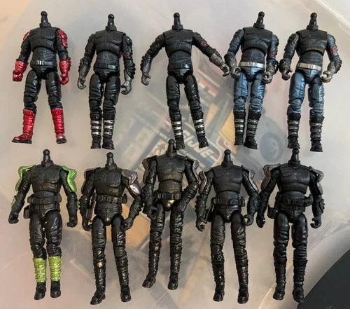 GI Joe 25th Anniversary Lot ROC POC 50th Cobra Custom Fodder Kitbash Loose