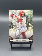 Marketplace image: Joshua Baez 2023 Bowman Sterling Superfractor 1/1 Chrome Cardinals 3 Home Runs