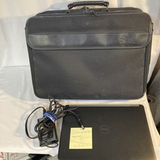 Dell Latitude E7270 Laptop MFG 2017- And Dell Computer Bag-READ