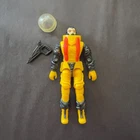1988 HASBRO GI JOE ARAH COBRA SECTO-VIPER v1 BUGG FIGURE 100% COMPLETE NM++