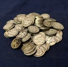 90% Silver Mercury Dime Rolls 100 Dimes $10 Face