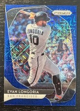 2020 Prizm Baseball Evan Longoria Blue Mojo Prizm 118/175 San Francisco Giants