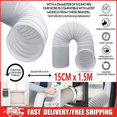 15cm*15M Flexible Exhaust Hose Tube Pipe For Portable Air Conditioner Vent Duct