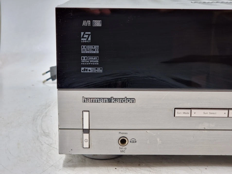Harman Kardon AVR 335 Receiver - Working, Cosmetic Wear - Image 3 of 4