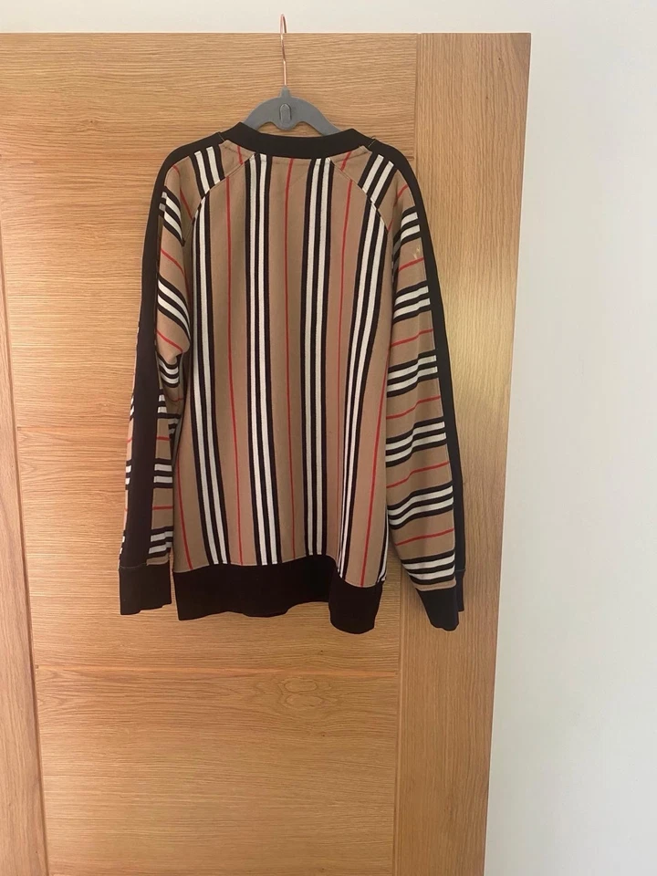 Burberry Boys Striped Jumper Age 10Yrs - Image 2 of 2