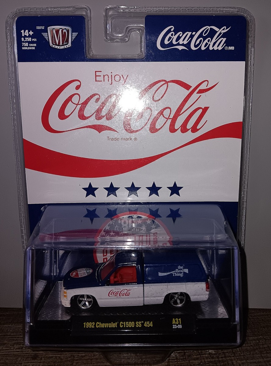 M2 Machines Coca Cola 1992 Chevrolet C1500 454 SS July 4th