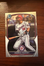 2023 Bowman Chrome Draft #BDC40 Andrew Pinckney     Nationals