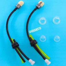 2x Fuel Line Kit with 3 Hole Fuel Gas Tank Grommet For Echo Trimmer Primer Bulb