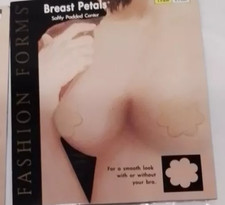 Fashion Forms Women's Beige Single Use 2 set package Petal Covering One Size