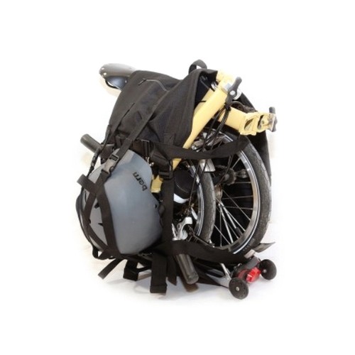 Brompton Lifting Backpack for Bicycle / Transport Bike Bag / Saddle Bag /Pannier - Picture 12 of 12