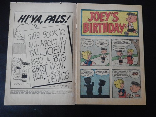 Dennis The Menace And His Pal Joey - No. 1 - Summer 1961 - Picture 5 of 7