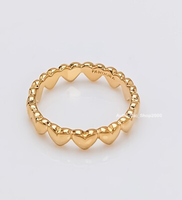 アクセサリー Love Sparkling Bow & Crossover Band Ring | Gold plated | Pandora US