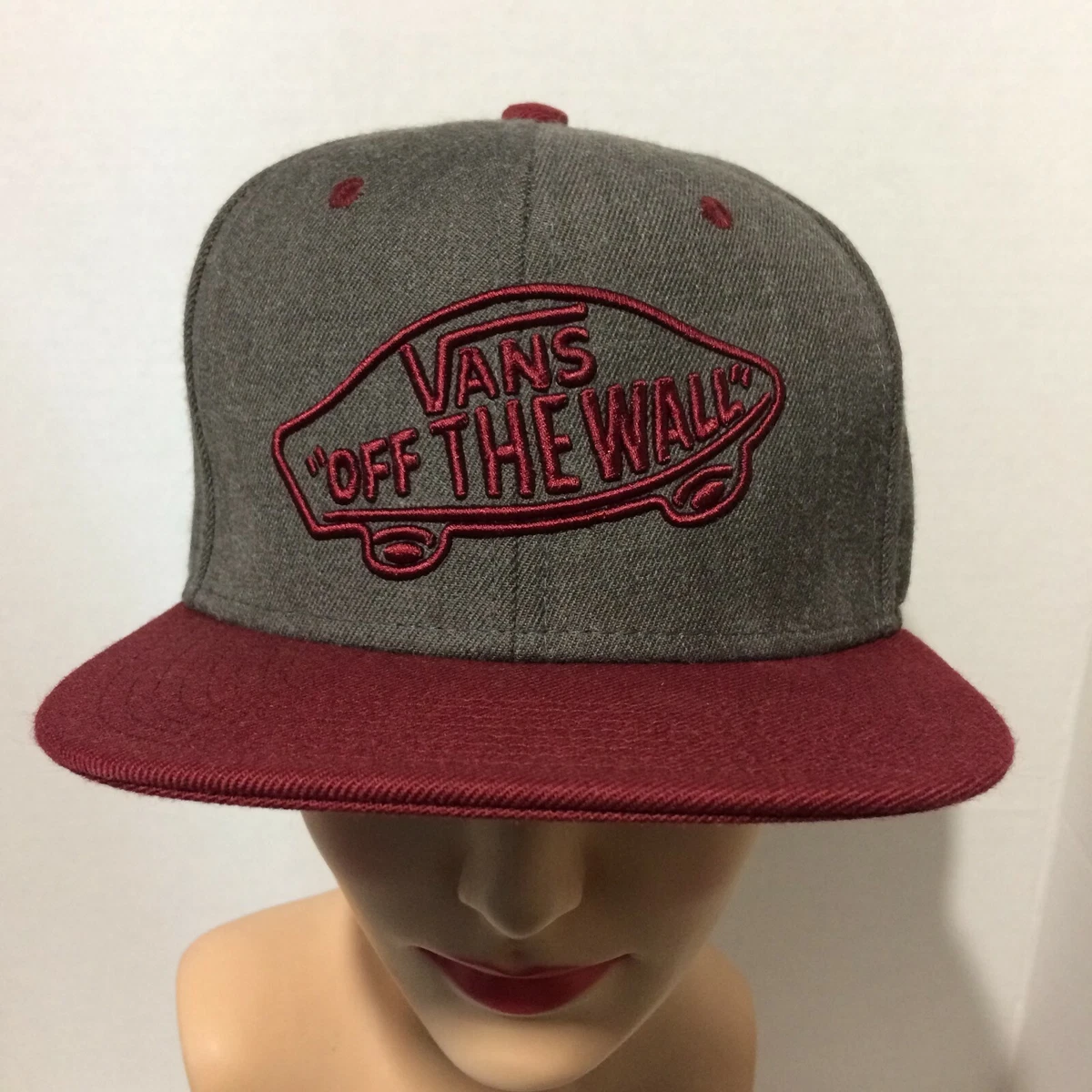 vans snapback marron