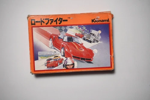 Famicom FC Road Fighter boxed Japan FC game US Seller