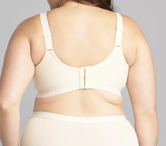 Lane Bryant Cacique 无内衬 全覆盖 无钢圈文胸 黑色 米色 — 第 4/4 张图片