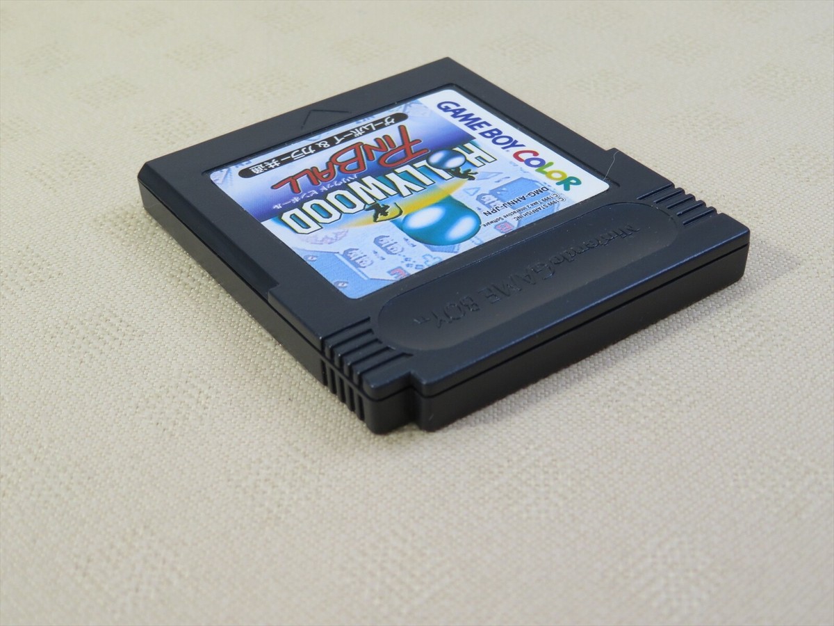 ハリウッドピンボール　ゲームボーイ Hollywood pinball Game boy Nintendo GB gameboy games tested