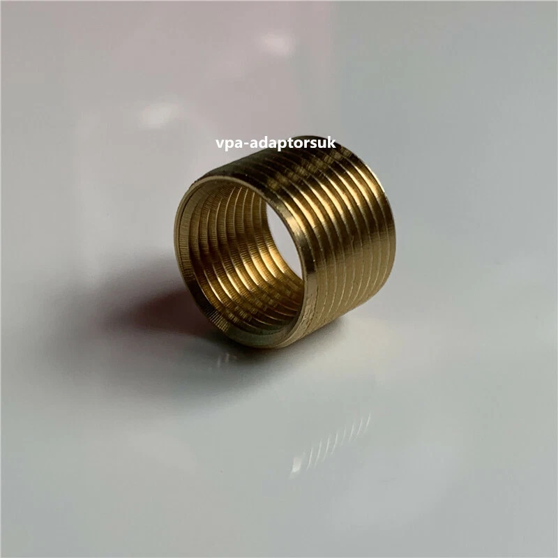 Raccordo Riduttore Metrico M14X1.0 Maschio a M12X1.0 Femmina Filettatura Ottone Adattatore