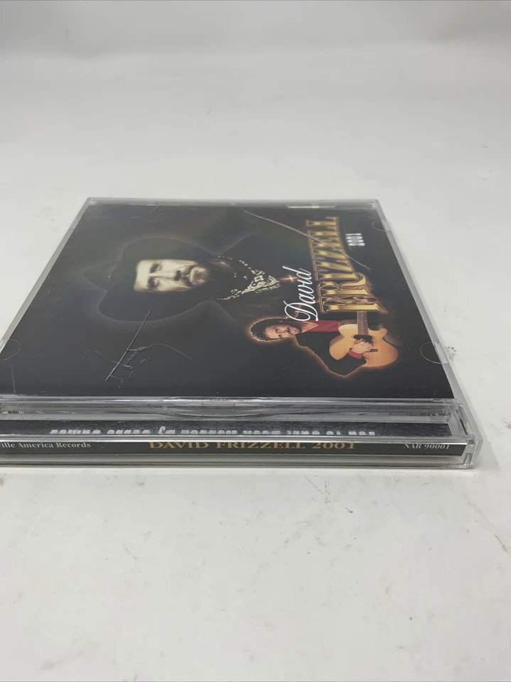 DAVID FRIZZELL - 2001 (CD, Nashville America) David Frizzell Autograph Auto Foto 4 de 4