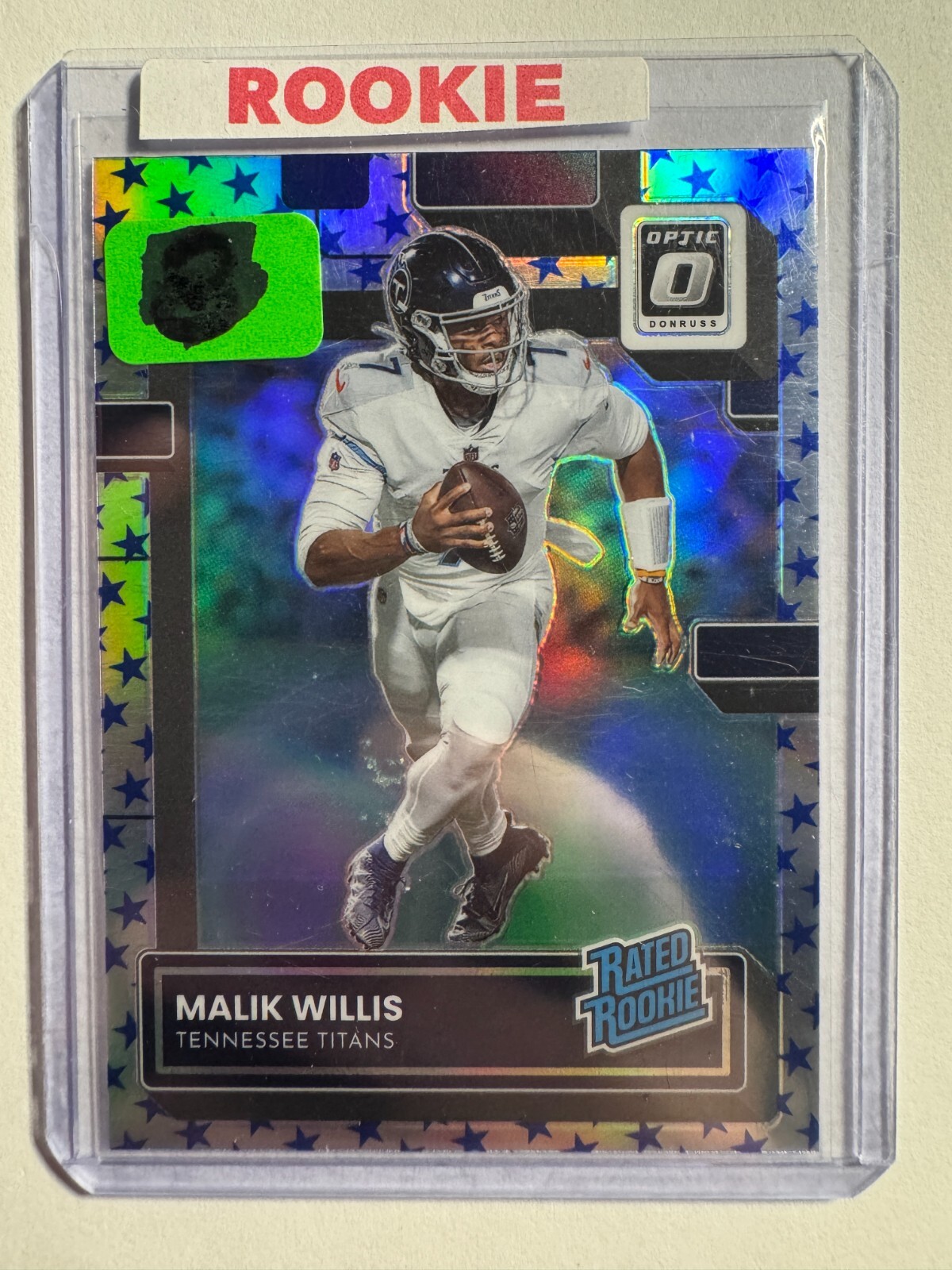 K271,190 - 2022 Donruss Optic Stars #203 Malik Willis RR