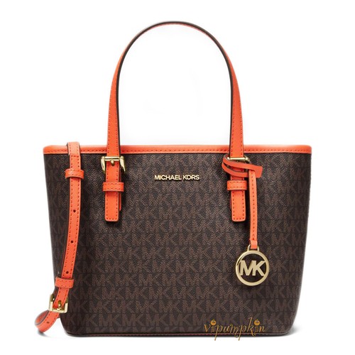 Michael Kors Jet Set Carryall Tote Extra Small Crossbody XS Graphic Logo Bag - Picture 11 of 92