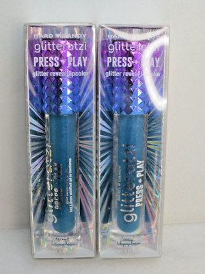 HARD CANDY GLITTERATZI PRESS+PLAY GLITTER REVEAL LIPCOLOR 1454 ALLURE 0.11OZ 2PC