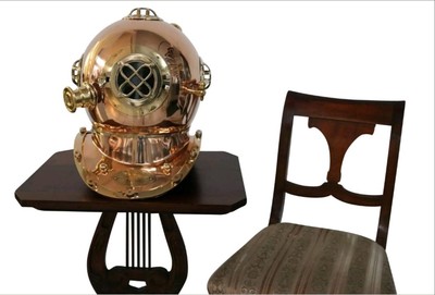 Mark Iv Us Navy Diving Helmet Morse Divers Helmet Solid