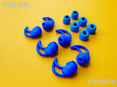 12pcs Eartips for QuietComfort 20 QC20i -S/M/L Isolation & Memory Foam (BL:BL-d)