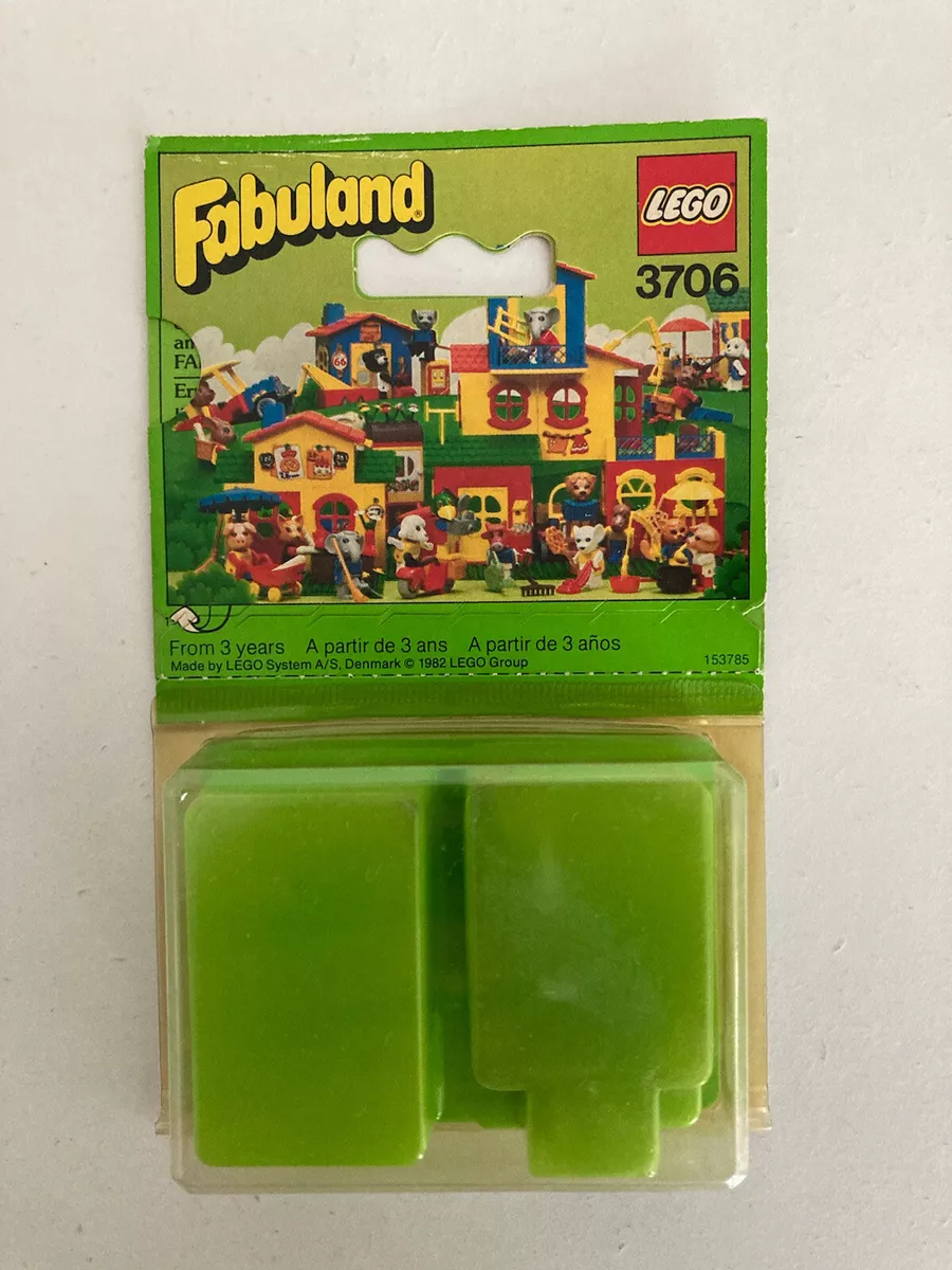 New 1982 Lego Fabuland 3706 Ernie Elephant Street Sweeper Sealed Box MISB
