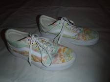 VANS Ward Psychedelic Tie Dye Women sneakers shoes Size 8