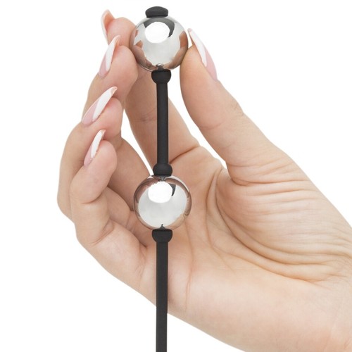 Fifty Shades of Grey Mini Silver Balls | Jiggle Kegel Pelvic Muscles Exerciser - Picture 4 of 8