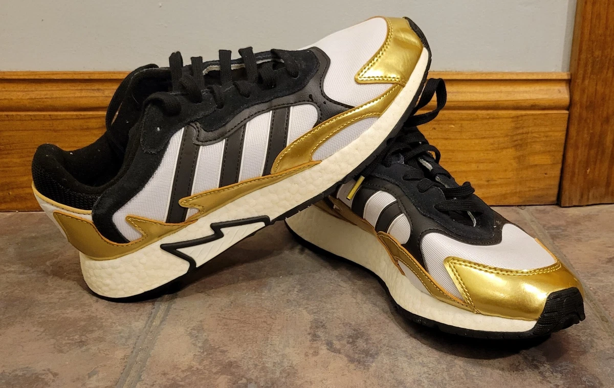 Adidas  Tresc J Running Shoes White/black/gold 9.5 adidas WMNS Tokyo - Off White / Core Black / Gold Metallic  main image 2