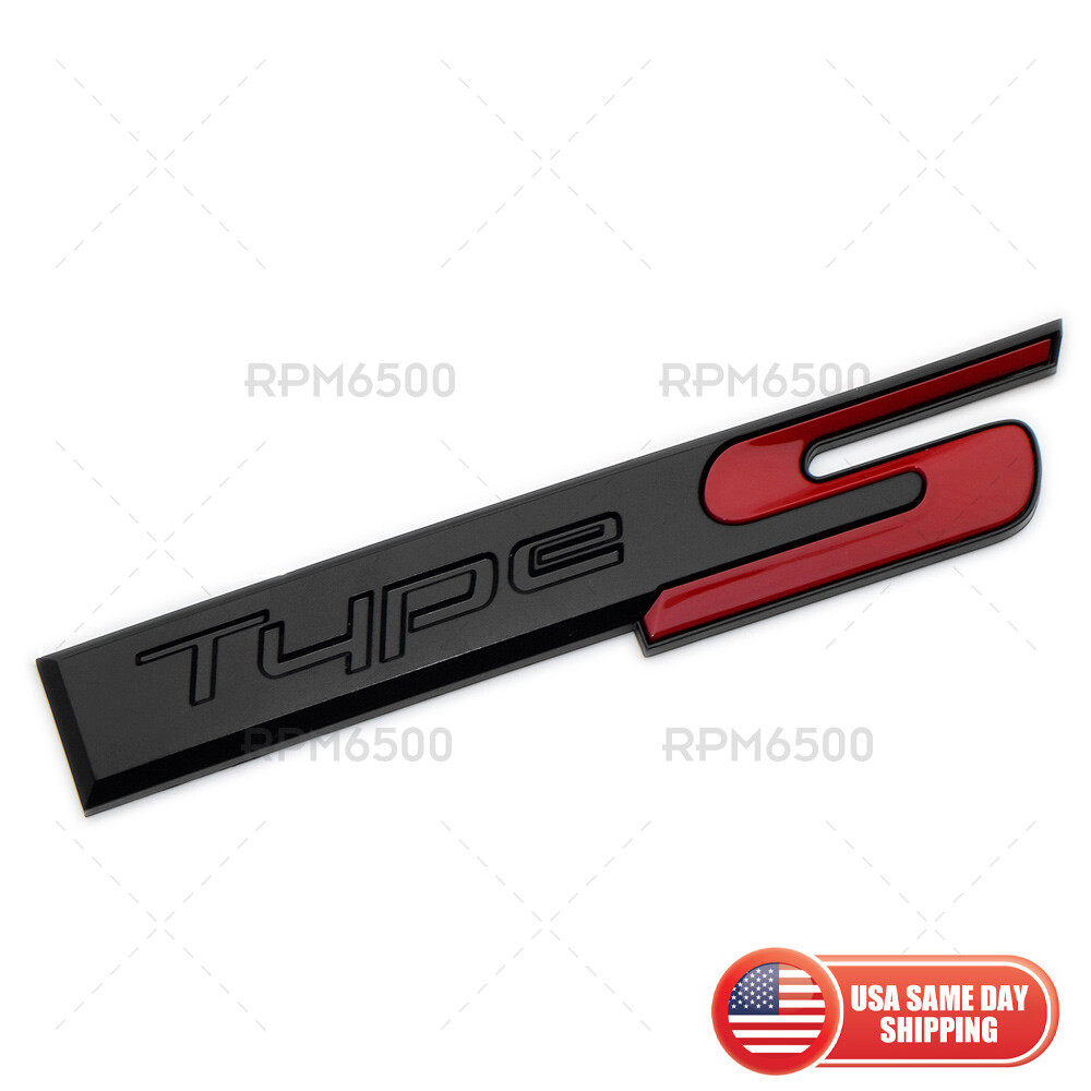 For Acura Type S Tailgate Trunk Lid Badge Logo Sport Emblem